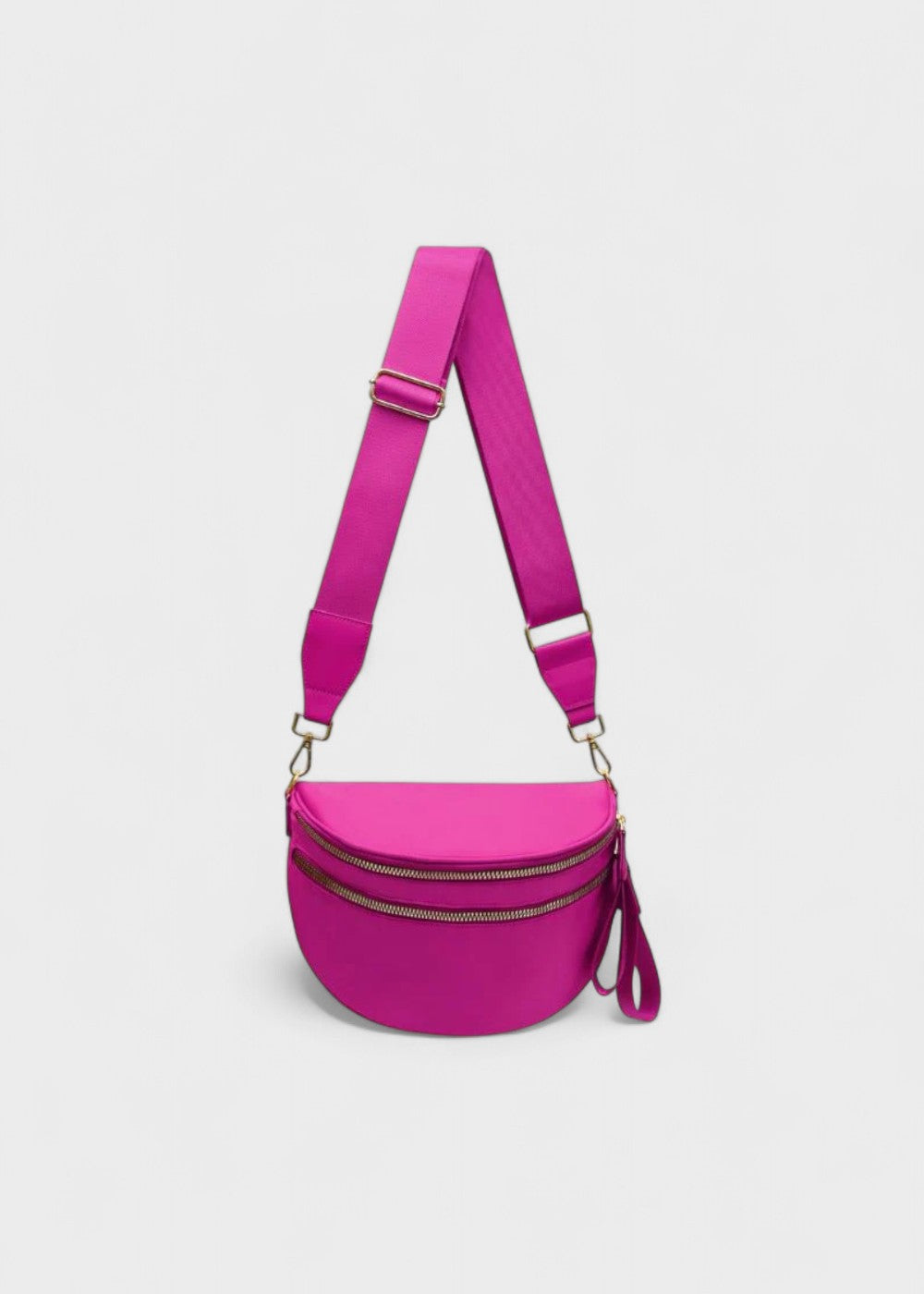 Elegante Leder-Gürteltasche für freihändige Mode