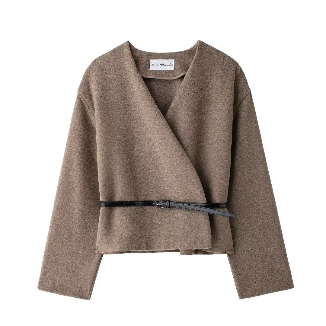 Maria | Elegante Wickeljacke