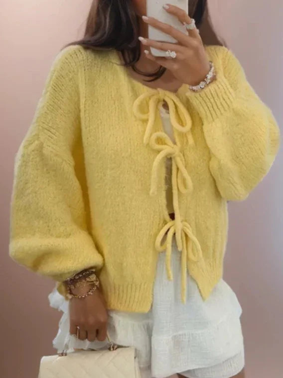 Gemütlicher, weicher Strickcardigan für täglichen Komfort und Stil
