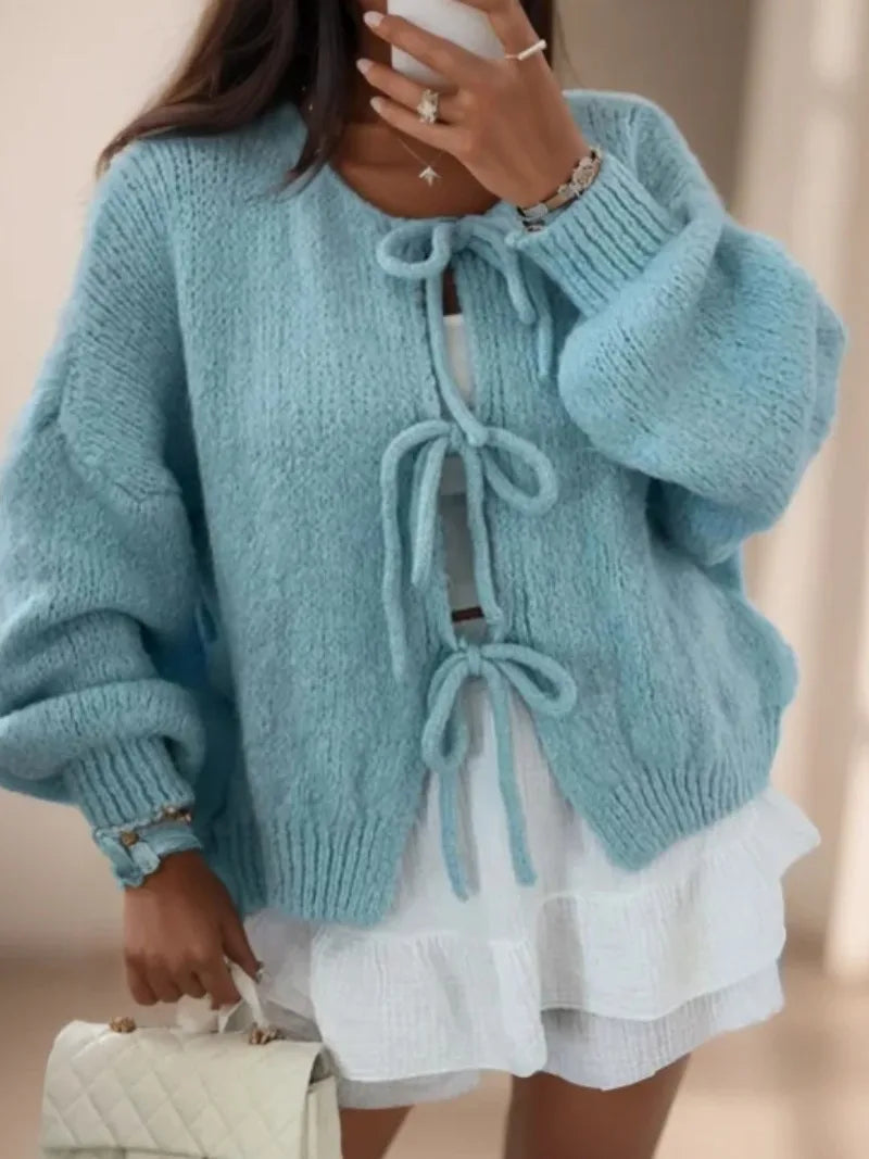 Gemütlicher, weicher Strickcardigan für täglichen Komfort und Stil