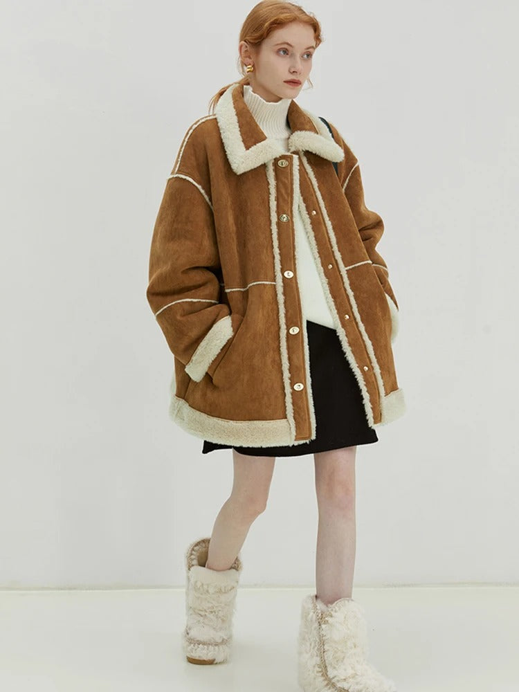 Frank™ - Gemütliche Jacke mit Sherpa-Futter