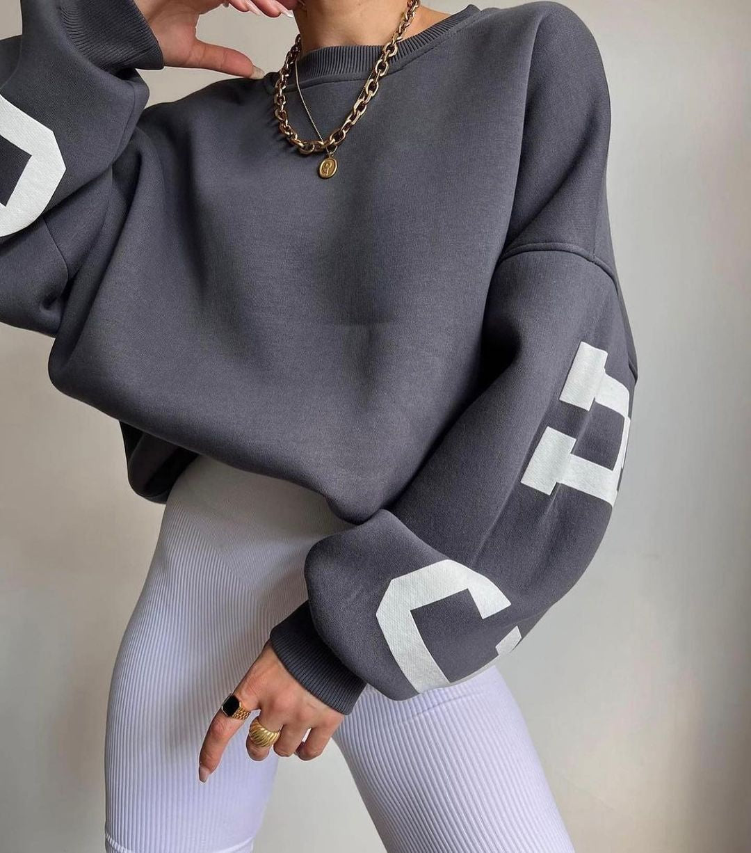 Dina™ - Übergroßer Pullover