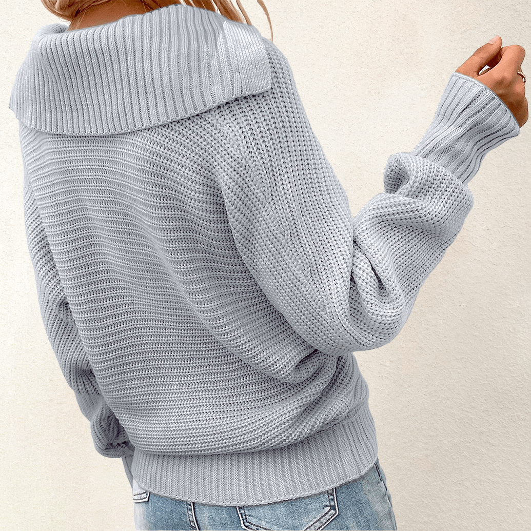 Kehla™ - Kuscheliger Pullover aus Rippenstrick