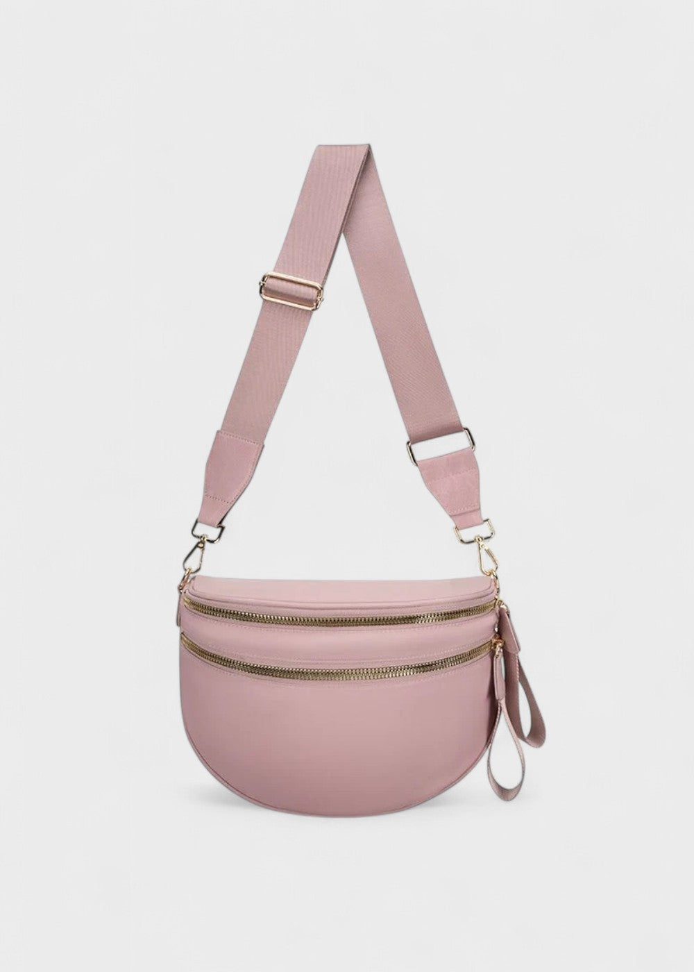 Elegante Leder-Gürteltasche für freihändige Mode