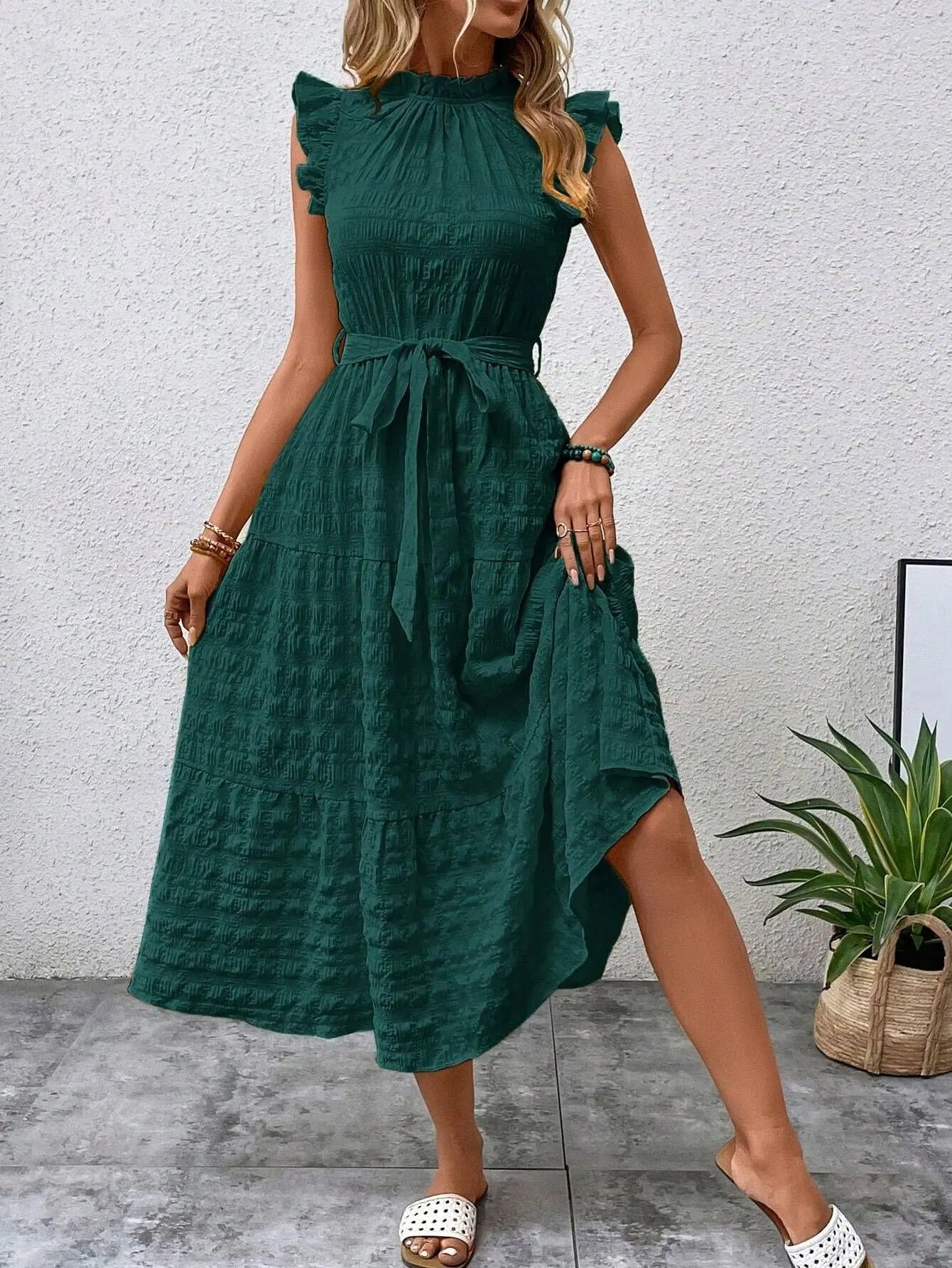 Bertha | Elegantes Midikleid für Damen