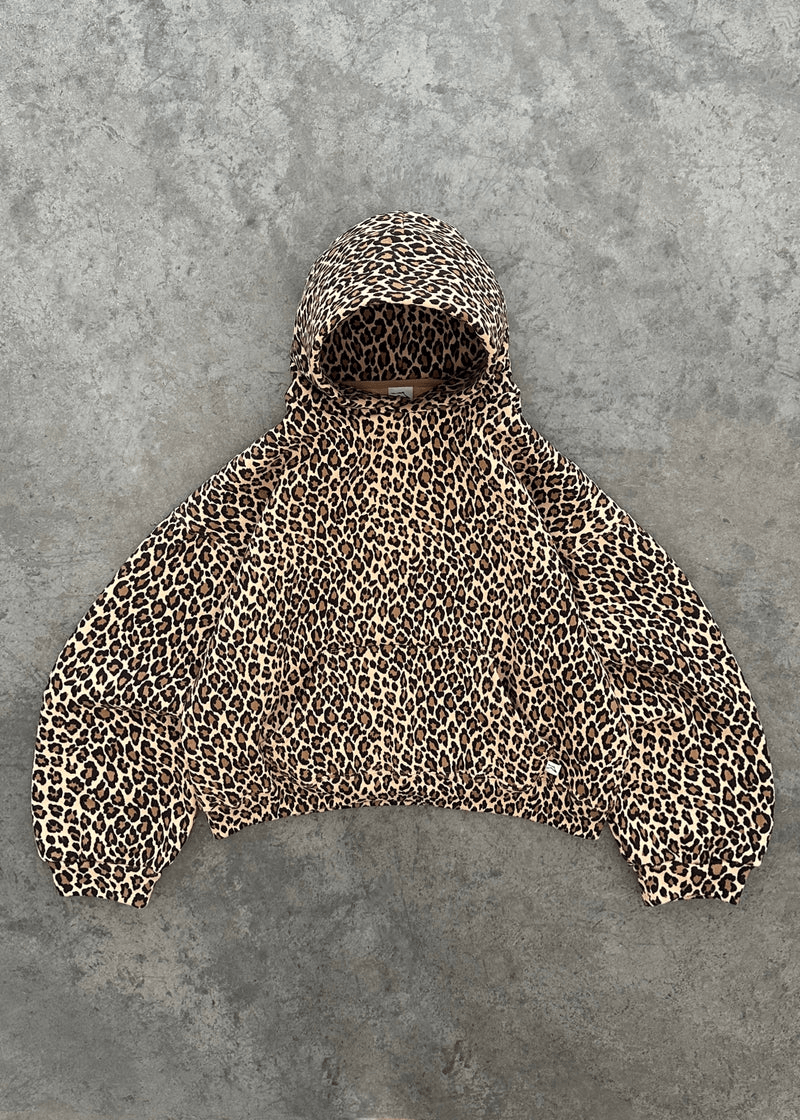 Gemütlicher Hoodie mit Gepardenmuster für den lässigen Alltag