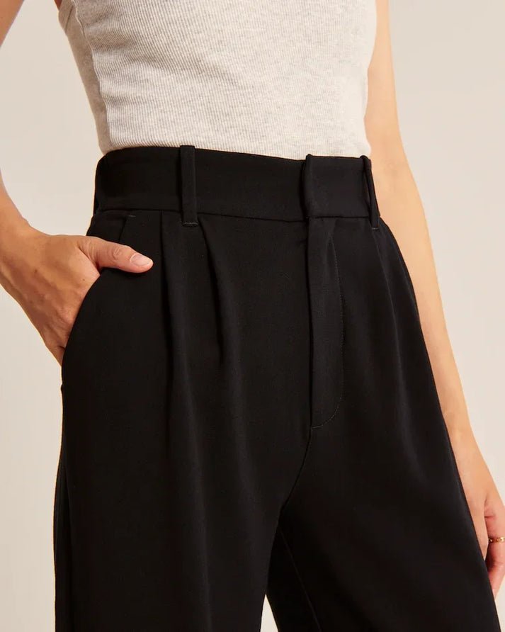 Weit geschnittene Damenhosen Stilvolle Bequeme Trendige Hosen