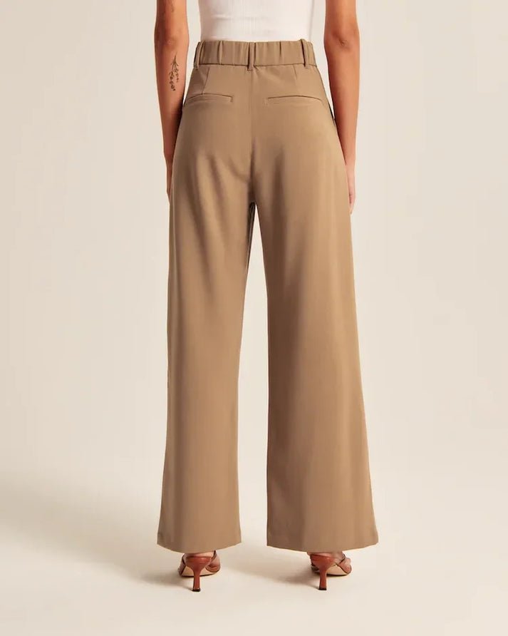 Weit geschnittene Damenhosen Stilvolle Bequeme Trendige Hosen