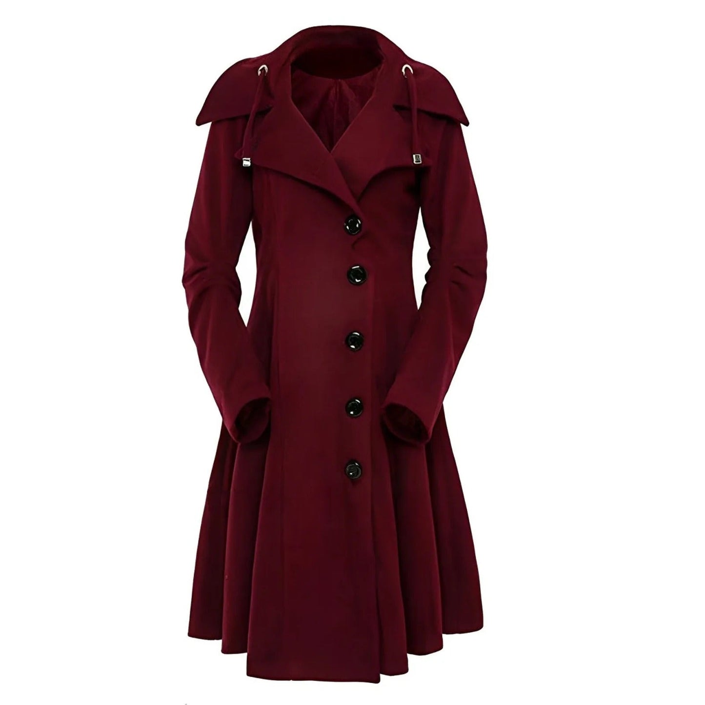 Karla | Eleganter Trenchcoat mit Kapuze