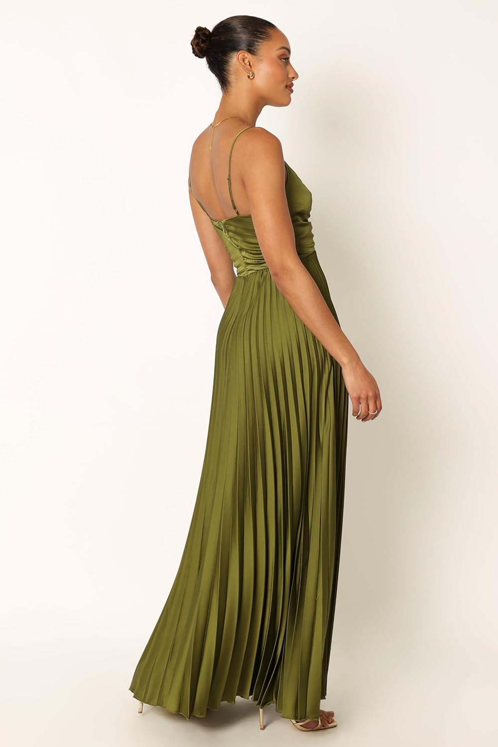 Elegantes plissiertes Midikleid für besondere Anlässe