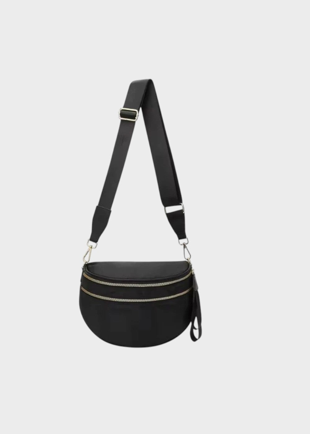 Elegante Leder-Gürteltasche für freihändige Mode