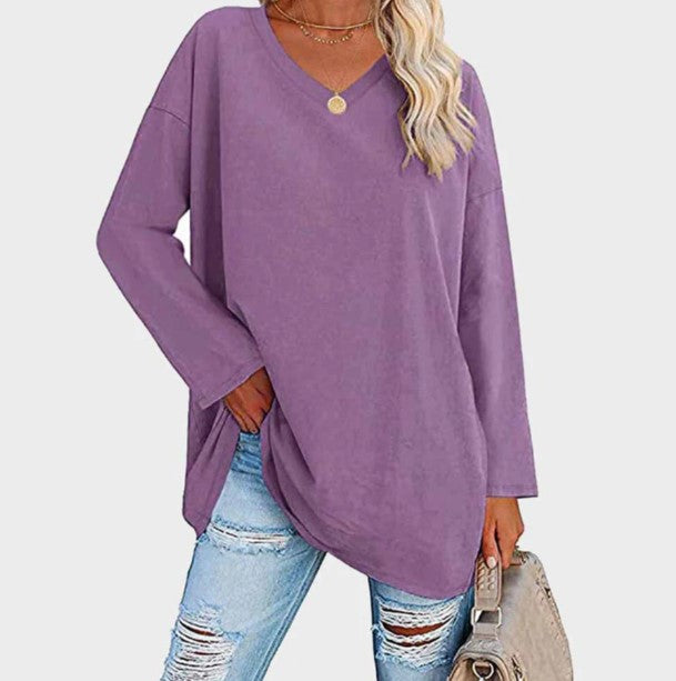 Schicker eleganter Pullover mit langen Ärmeln für den Alltag