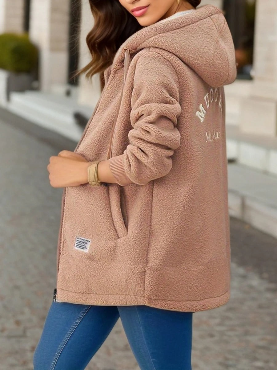 Maria | Warmer Teddy-Mantel