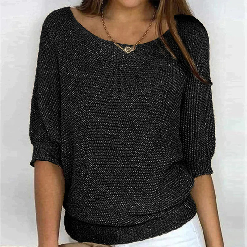 Gemütlicher Oversize-Strickpullover in schickem Stil
