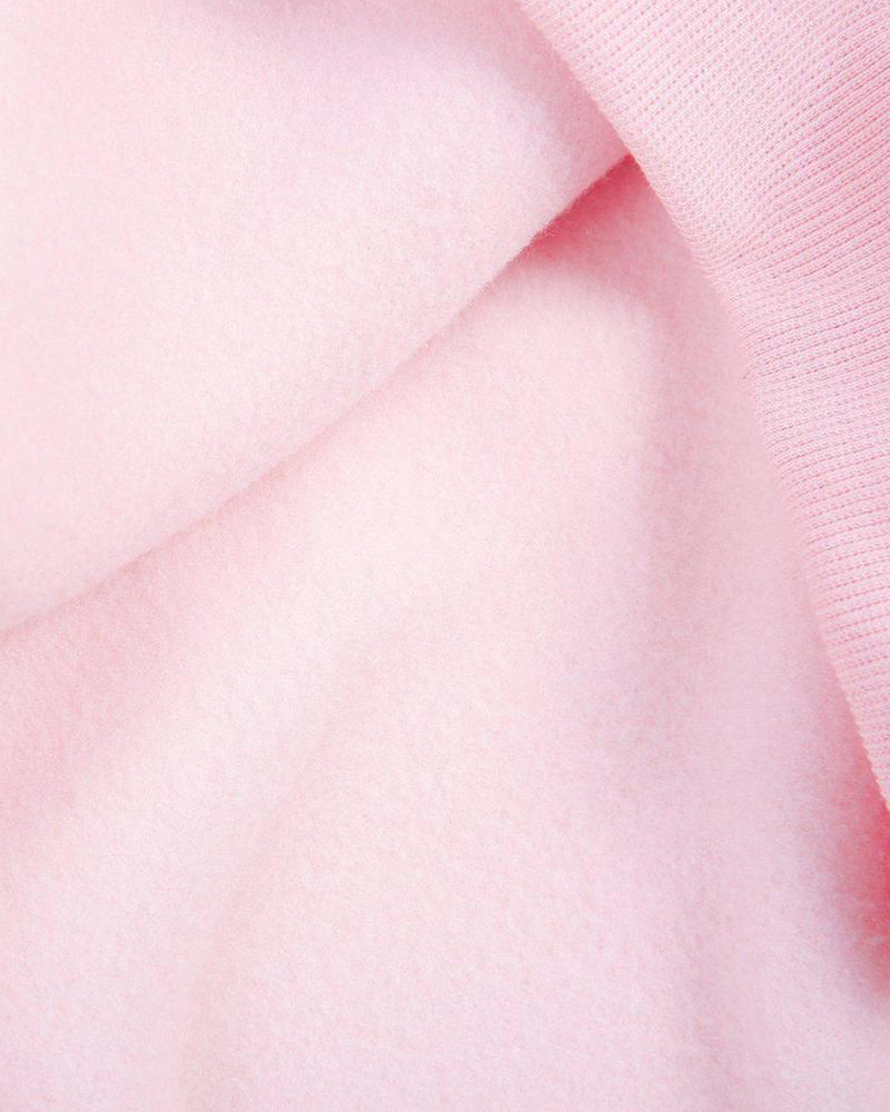 Gemütlicher rosa Kapuzenpullover mit Kängurutaschen für Damen