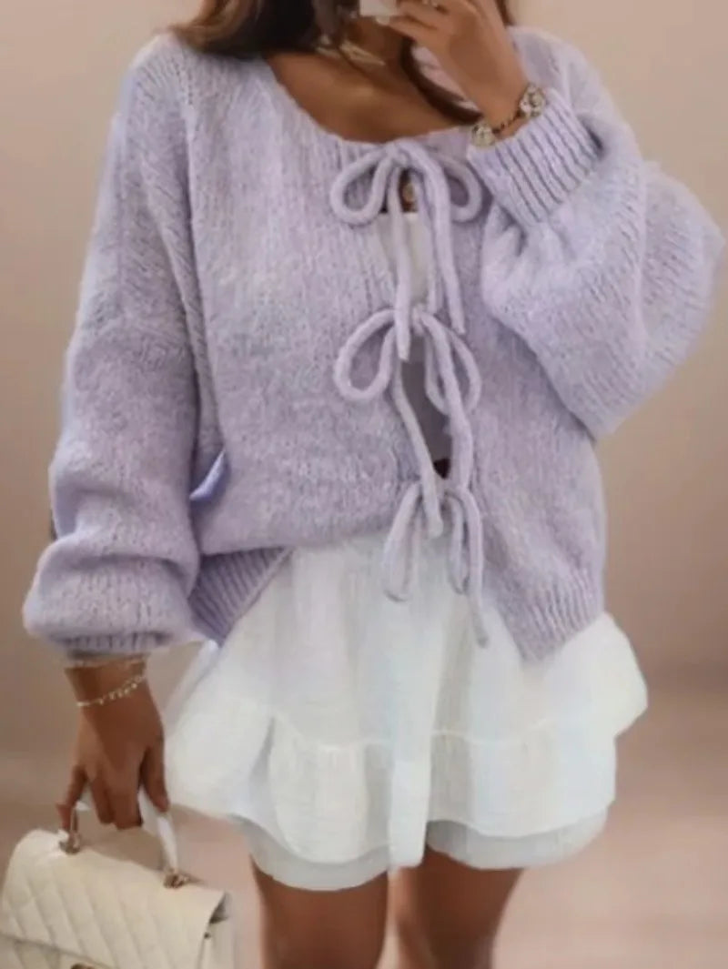 Gemütlicher, weicher Strickcardigan für täglichen Komfort und Stil
