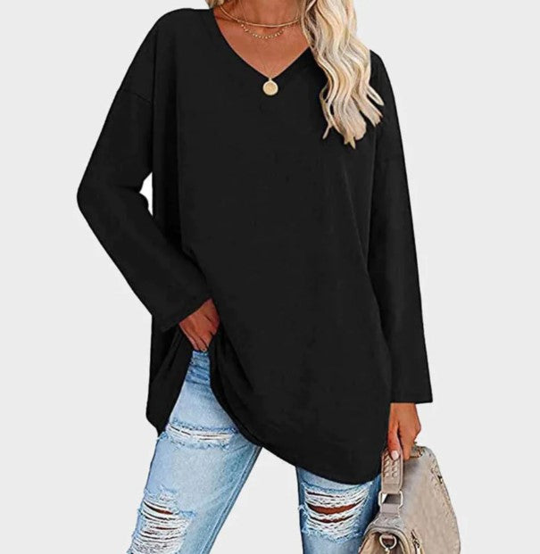 Schicker eleganter Pullover mit langen Ärmeln für den Alltag