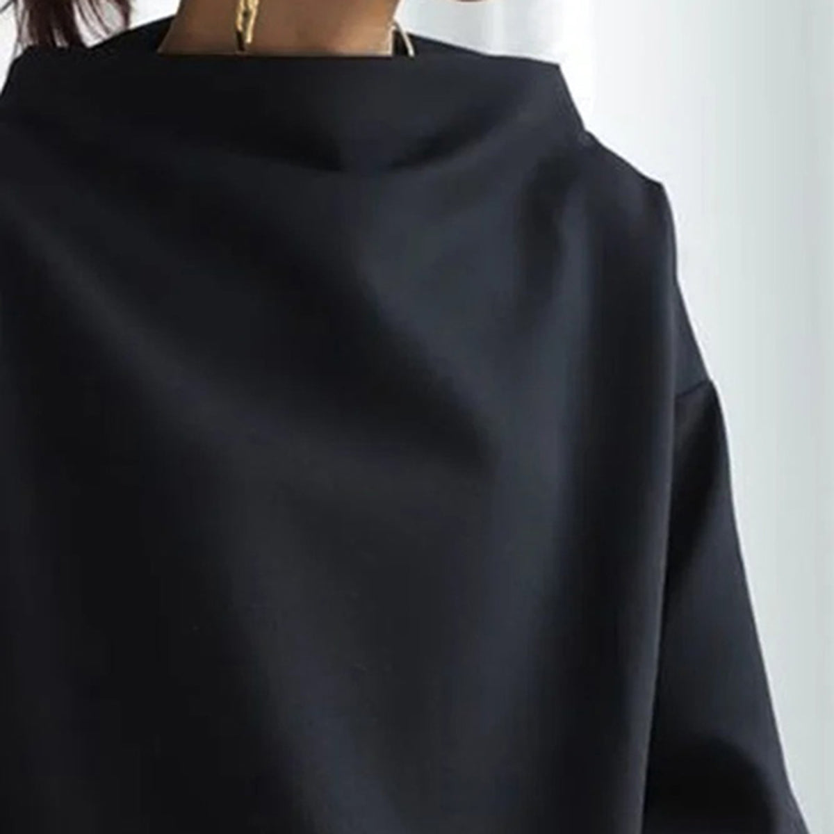 Gemütlicher eleganter Strickpullover