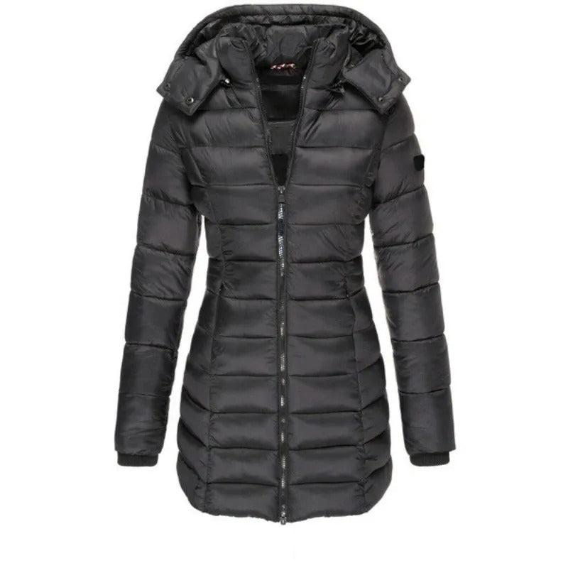 Zeke | Quilted jacket with hood and slim fit