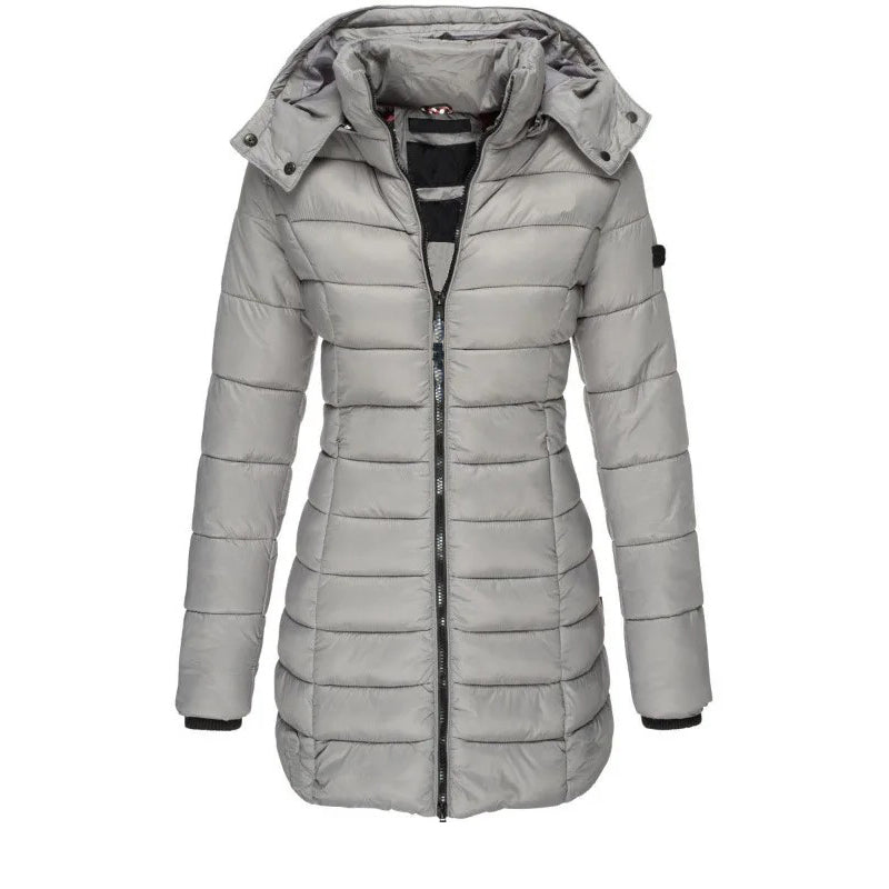 Zeke | Quilted jacket with hood and slim fit