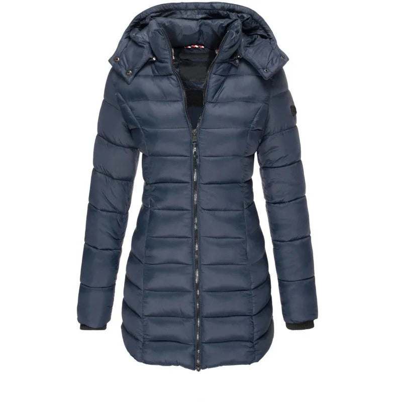 Zeke | Quilted jacket with hood and slim fit