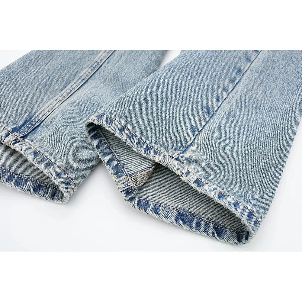 Klara™ - Vintage Baggy-Jeans mit hoher Taille