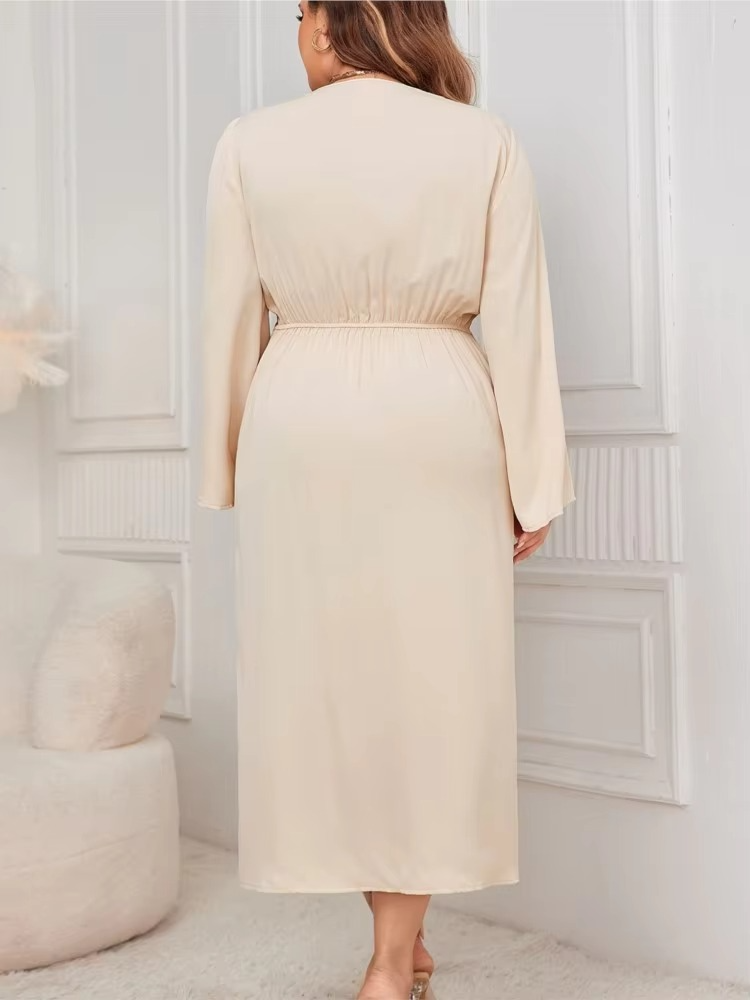 Oswald | Wickelkleid mit eleganter Taillenraffung