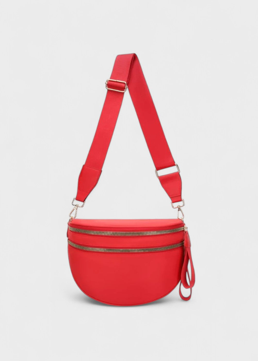 Elegante Leder-Gürteltasche für freihändige Mode