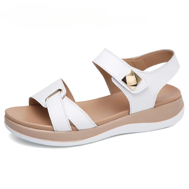 Quenilda | Komfort-Sandalen mit verstellbarem Klettverschluss