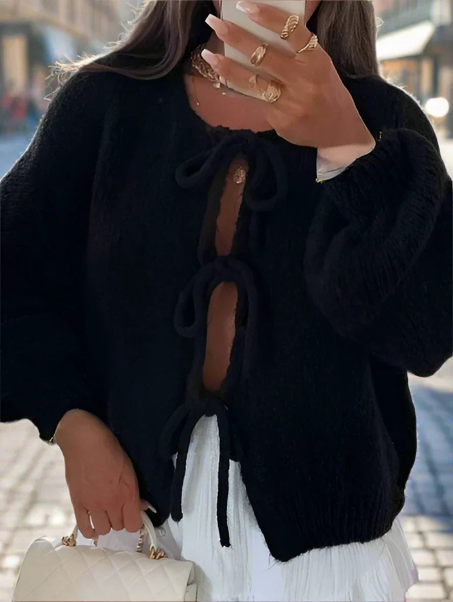 Gemütlicher, weicher Strickcardigan für täglichen Komfort und Stil
