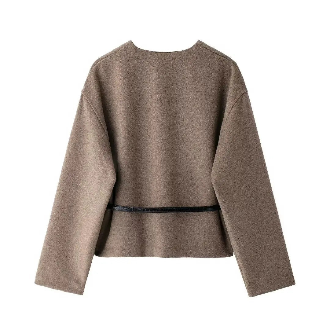 Maria | Elegante Wickeljacke