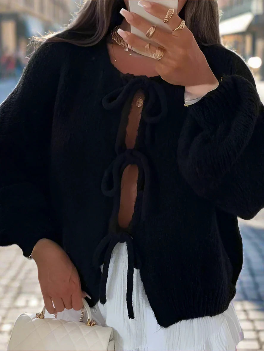 Gemütlicher, weicher Strickcardigan für täglichen Komfort und Stil