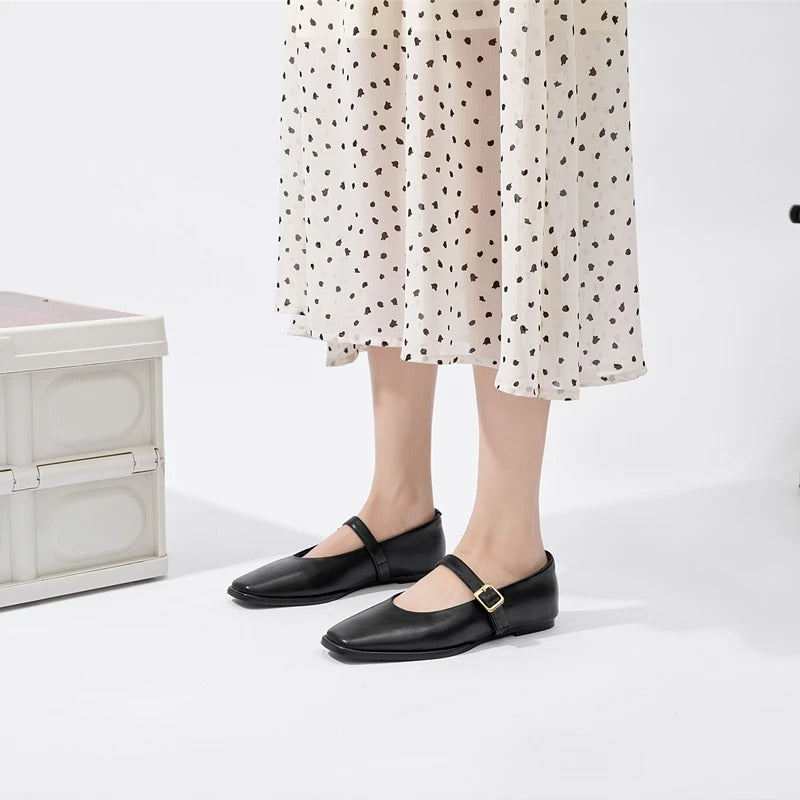Leni | Elegante Mary Janes mit edler Schnalle