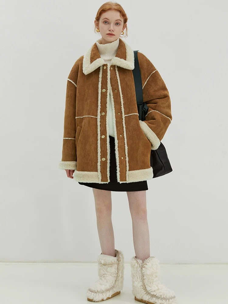 Frank™ - Gemütliche Jacke mit Sherpa-Futter