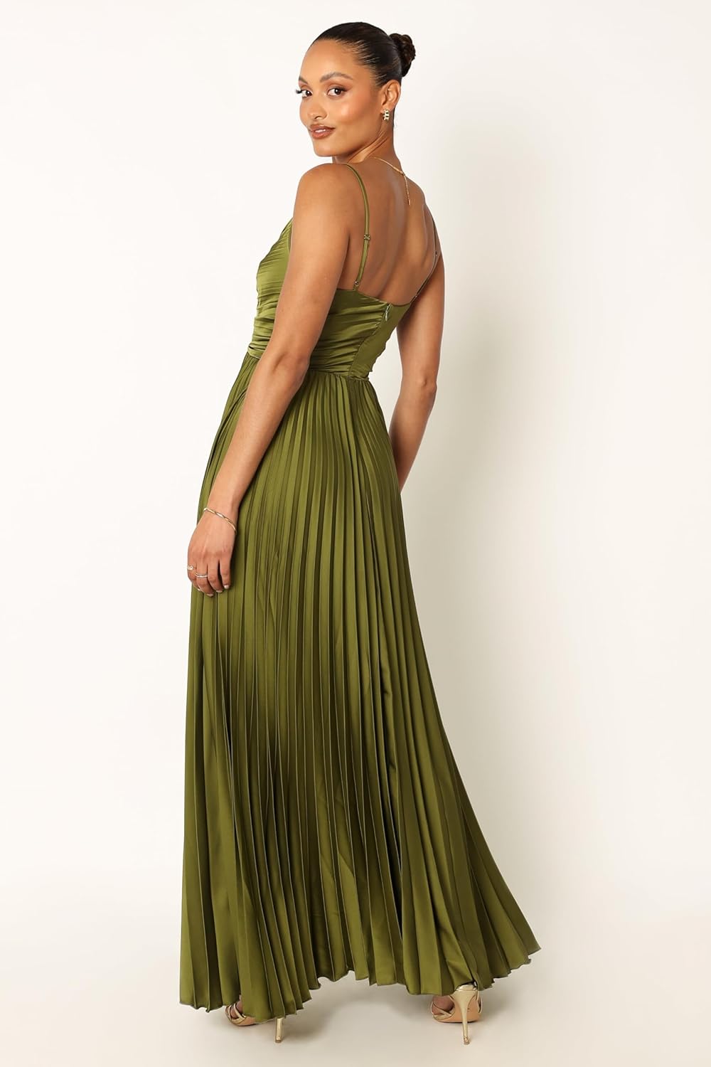 Elegantes plissiertes Midikleid für besondere Anlässe
