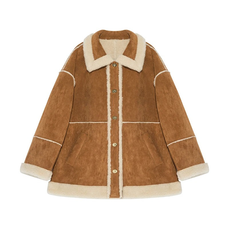 Frank™ - Gemütliche Jacke mit Sherpa-Futter