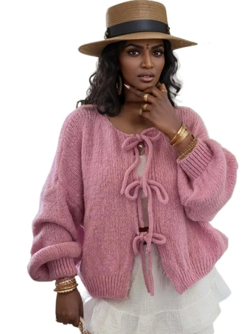 Gemütlicher, weicher Strickcardigan für täglichen Komfort und Stil
