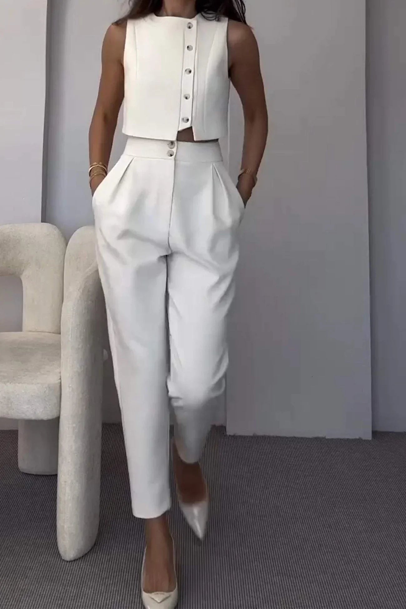 Eleganter maßgeschneiderter Blazer für einen schicken Alltagsstil