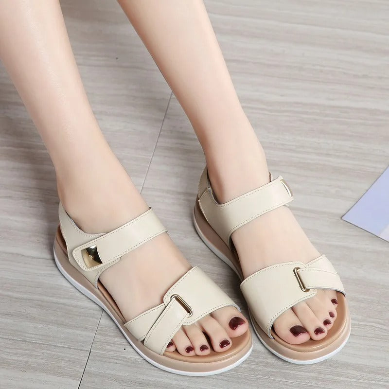Quenilda | Komfort-Sandalen mit verstellbarem Klettverschluss