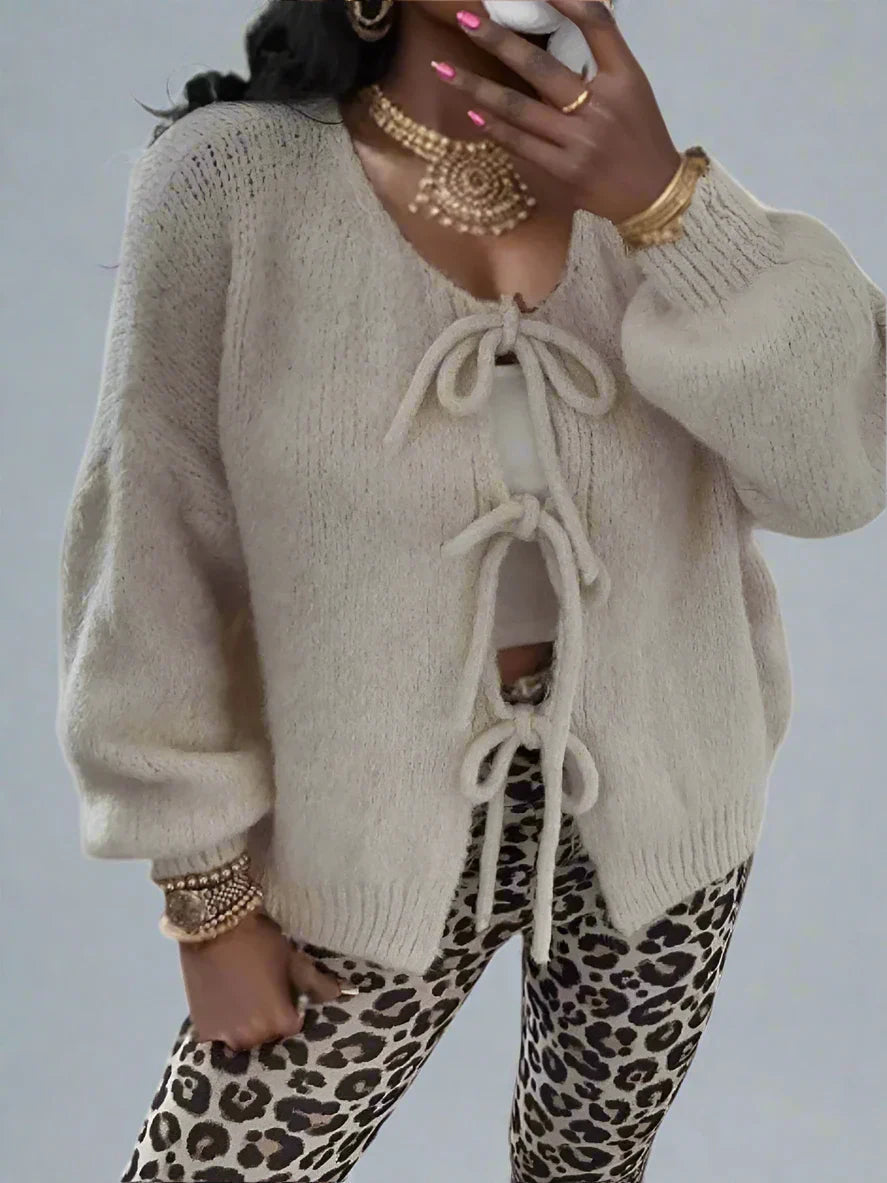 Gemütlicher, weicher Strickcardigan für täglichen Komfort und Stil