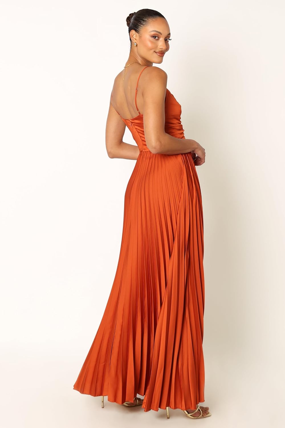 Elegantes plissiertes Midikleid für besondere Anlässe