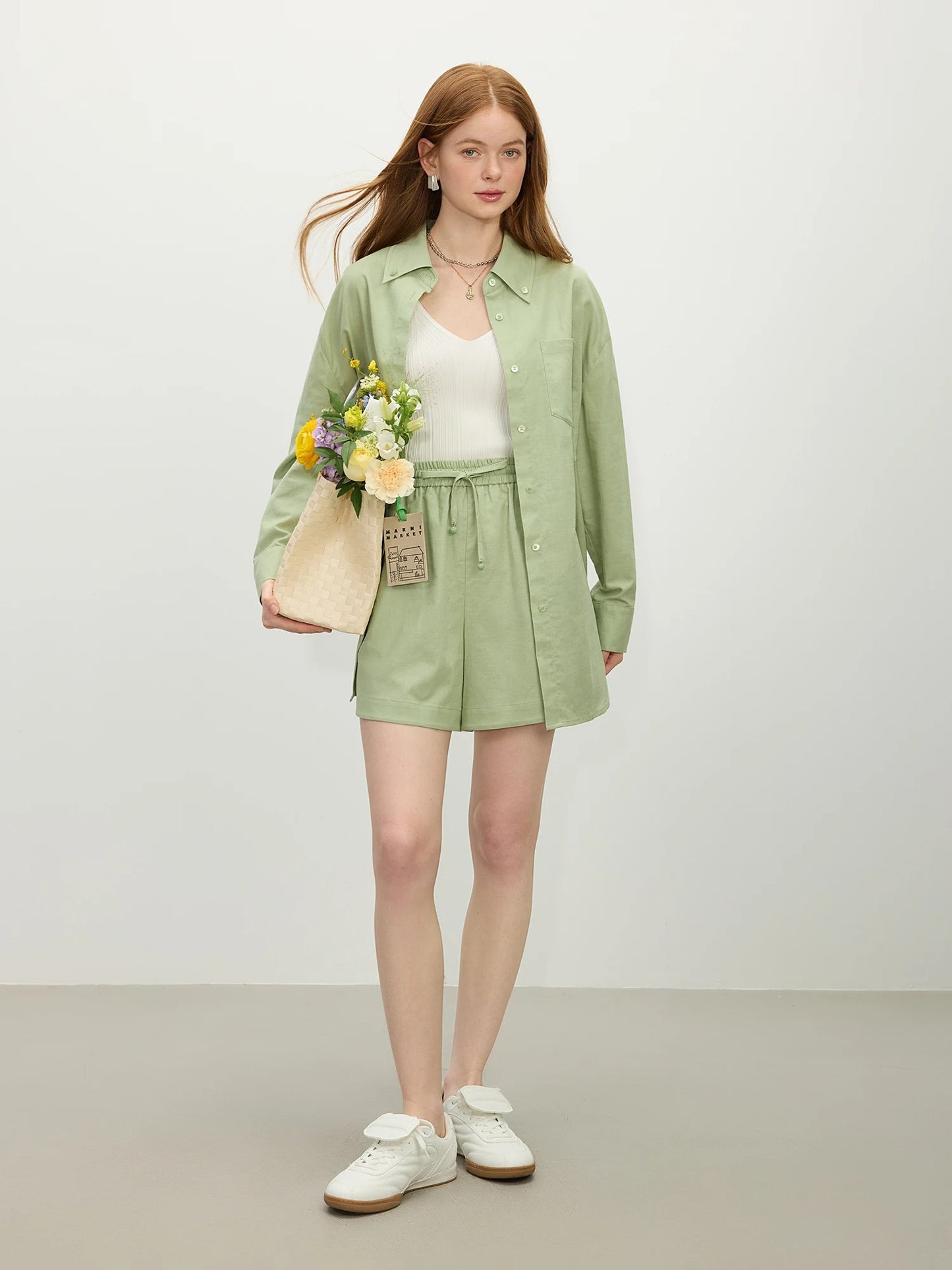 Frieda | Sommer-Set aus Baumwolle und Leinen