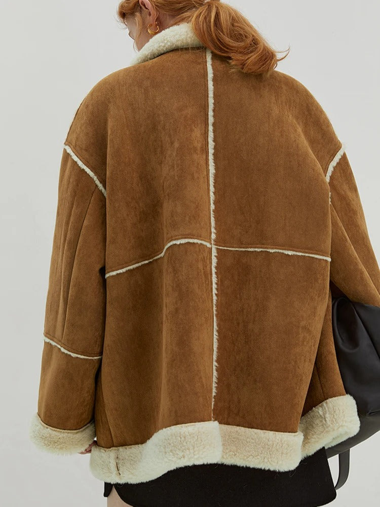 Frank™ - Gemütliche Jacke mit Sherpa-Futter