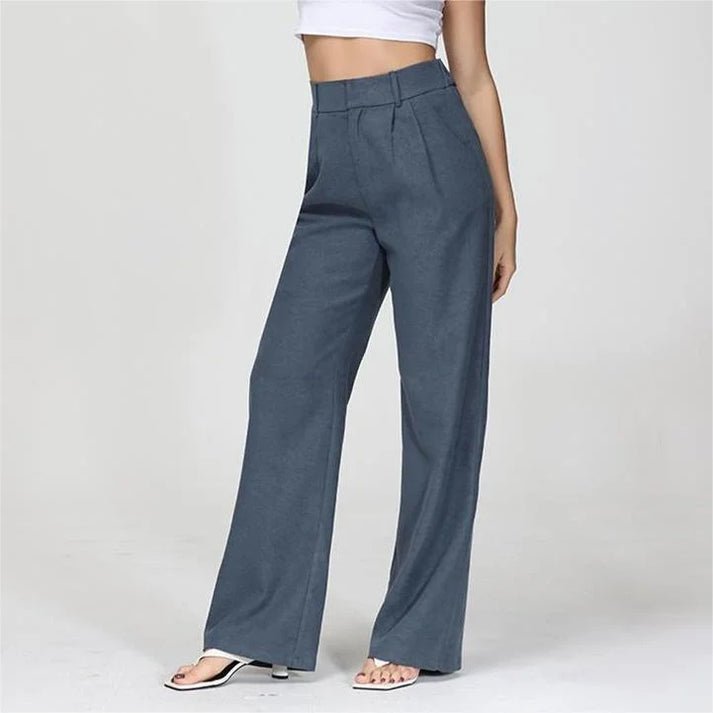 Weit geschnittene Damenhosen Stilvolle Bequeme Trendige Hosen