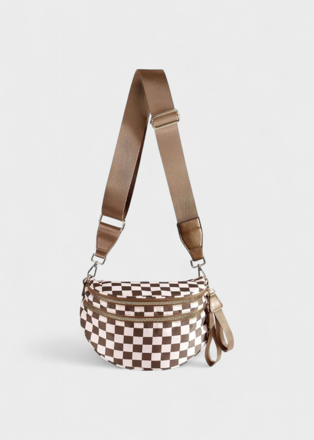 Elegante Leder-Gürteltasche für freihändige Mode