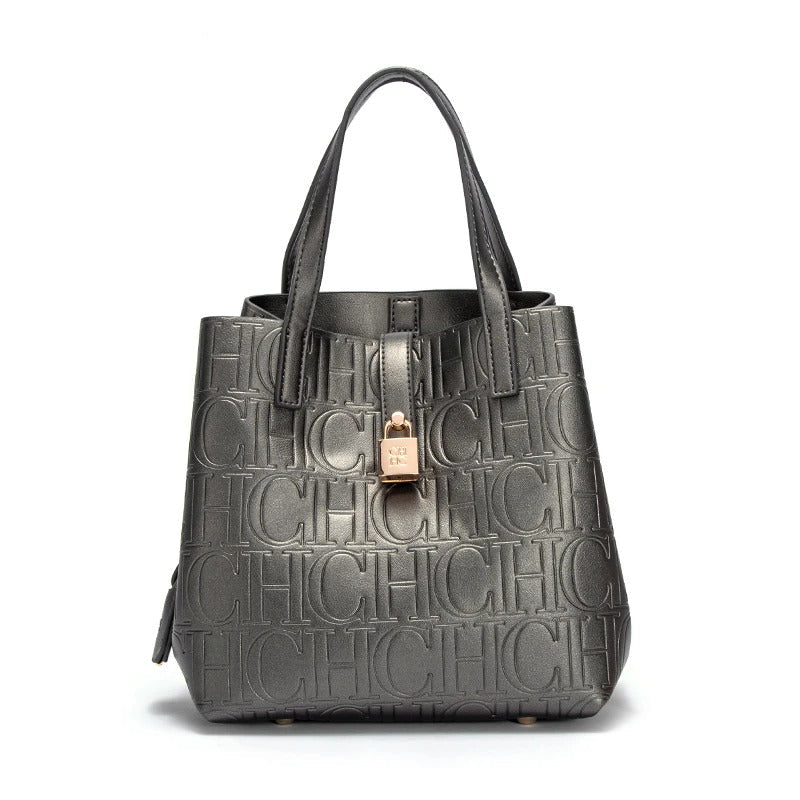 Eudora | Shopper met Reliëflogo