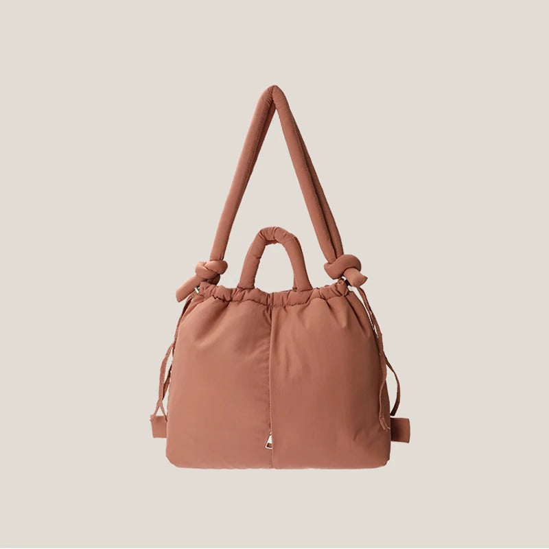 Carmen | Vintage-inspirierte Puffer-Tasche aus Nylon