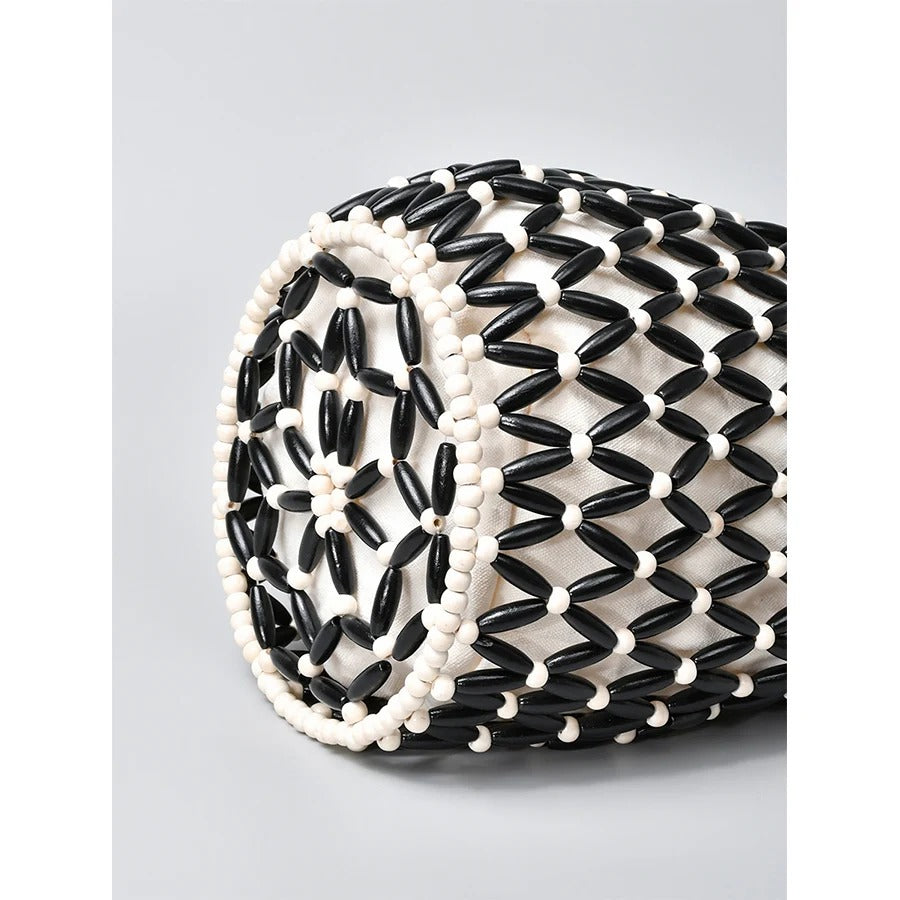 Eudora | Handgemaakte Woven Bead Shopper