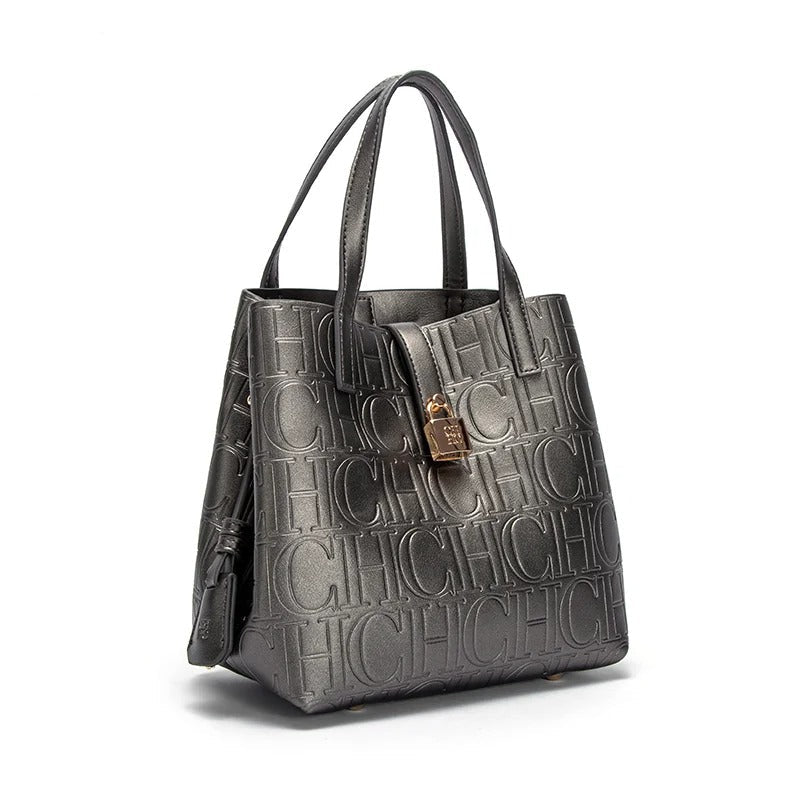Eudora | Shopper met Reliëflogo
