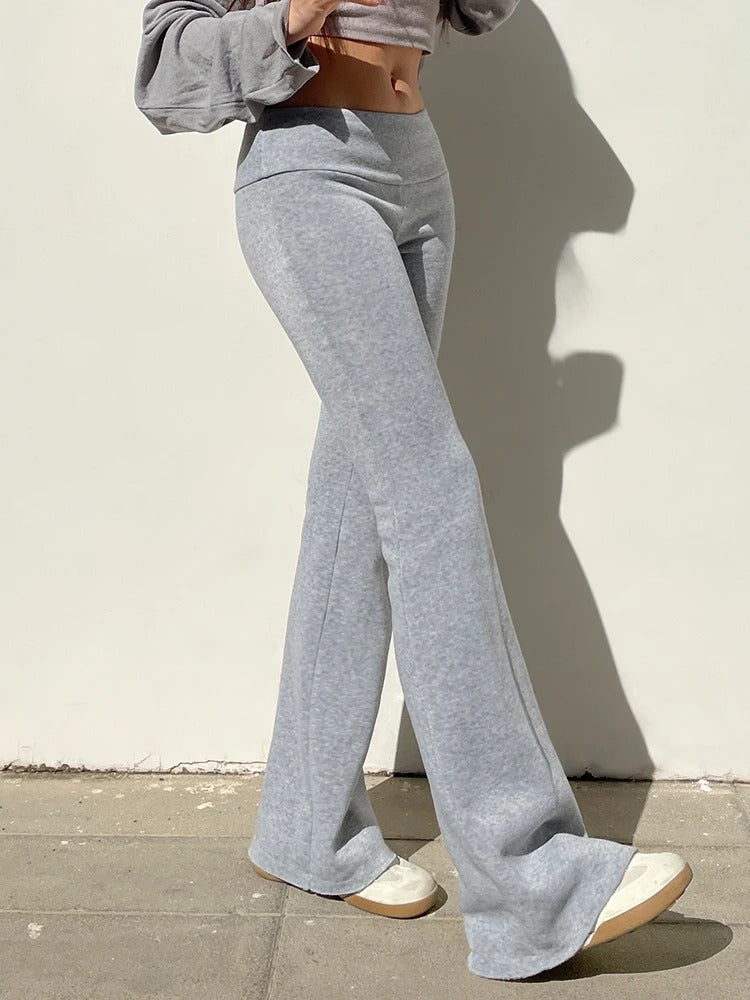 Bella | Low-Waist Flared Sweatpants